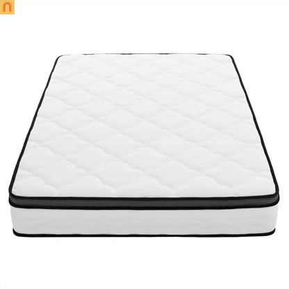 Mattress Hybrid Bamboo Cover Pocket Spring Queen 12in