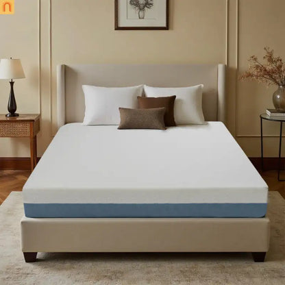 Mattress Memory Foam Copper Infused 7-Zone White 10in King Japan