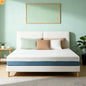 Mattress Memory Foam Copper Infused 7-Zone White 10in King Japan
