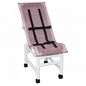 MJM International 191-XLC Reclining bath / shower chair (X-LARGE), with base & casters, 225 lbs weight capacity