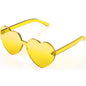 Maxdot Heart Shape Sunglasses Party Sunglasses