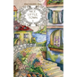 Adult coloring book: Nice Little Town - Paperback