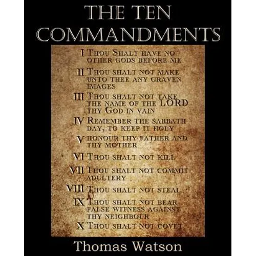 The Ten Commandments - Paperback