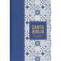 Biblia Rvr 1960 Letra Grande Tamaño Manual Símil Piel Azul Claro(bible Rvr 1960 Large Print Handsize Leatherlike Tiles Light Blue (Spanish Edition) - Leather