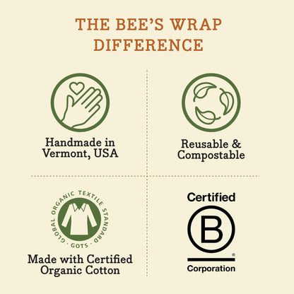 Bee's Wrap Food Wrap - Meadow Magic Bread Wrap