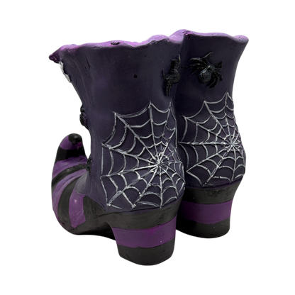 Halloween Witch Boots - Purple