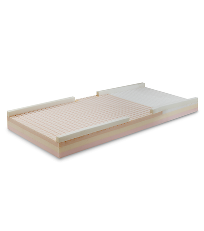PROEX 3 Pressure Redistribution Foam Hospital Mattress with 2″ Raised Perimeter 80″ x 36″ x 6″ by MedaCure