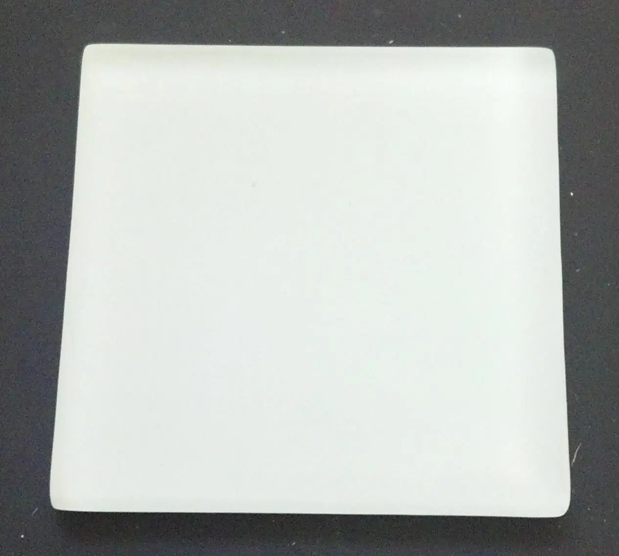 GTE *White* 2''x2'' Testing Touchstone Streak Stone for Gold Silver Jewelry Precious Metal Sterling Acid Solutions 10K 14K 18K 22K .999 24K