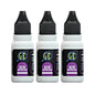 3 Gold Silver Test Acid Neutralizer 1/2 oz Bottles Testing Solution Stone Cleaner
