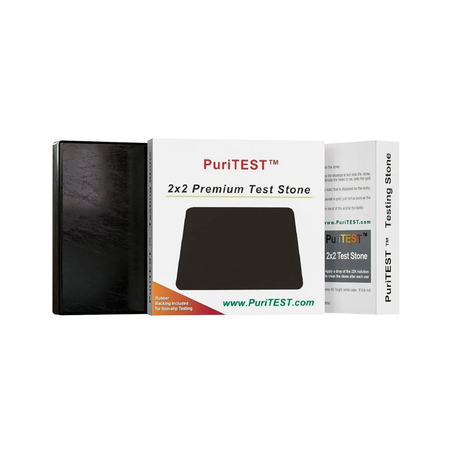 GOLD/SILVER Test Acid Tester Kit 10k 18k .999 .925 Sterling Testing Stone Detect