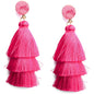 Me&Hz Colorful Layered Tassel Earrings