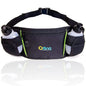 Men or Women's Hydration Running Belt Pouch With Water Bottles And Zippered Compartment