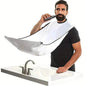 Men's Beard Shaving Apron - Grooming Accessories with Two Suction Cups
