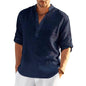 Men's Breathable Quick Dry Button Down Shirt T-Shirt Top