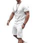 Men's Casual Activewear Running T-Shirt with Shorts