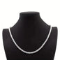 Men's Elegant Diamond Cubic Zirconia Necklace Chain
