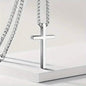 Men's Fashion Stainless Steel Cross Pendant Necklace