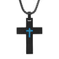 Men's IP Stainless Steel Cross Pendant