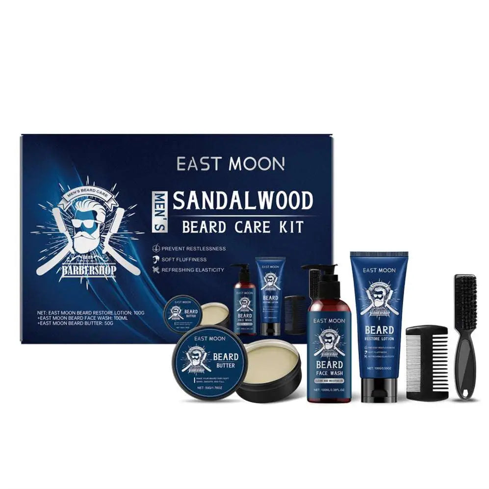 Men’s Sandalwood Beard Care Kit