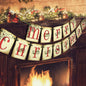 Merry Christmas Banner Home Decor