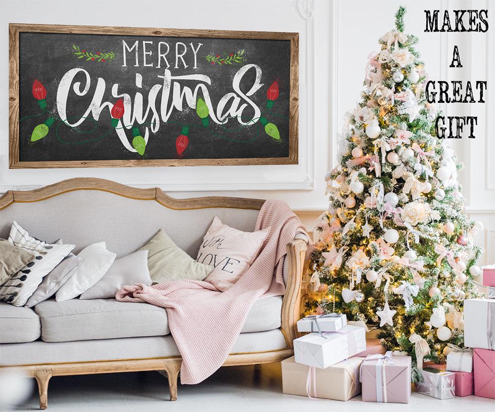 Merry Christmas 6 - Canvas