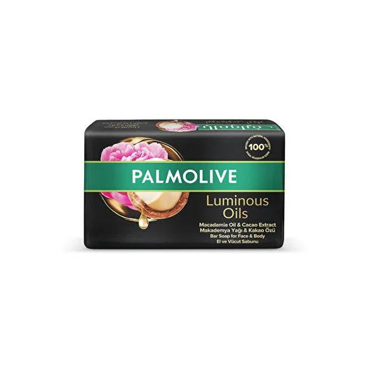 Palmolive Luminous Oils Macadamia Soap Bar: Moisturizing Floral Scented Soap for Gentle Cleansing, Soft & Supple Skin