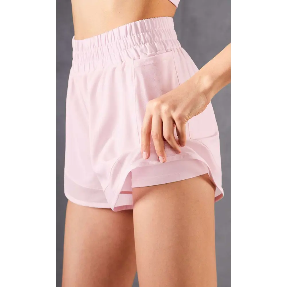 Mesh Pockets Fitness Pants Two Piece Athletic Set