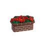 Poinsettia Planter Village Accessory
