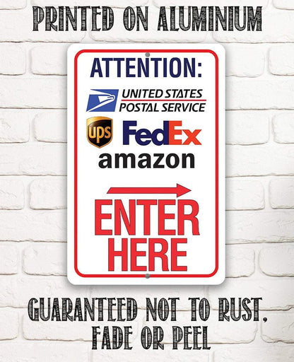 Postal Sign - Metal Sign