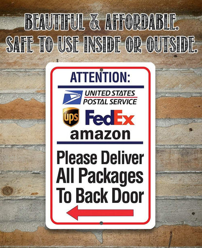 Postal Sign - Metal Sign