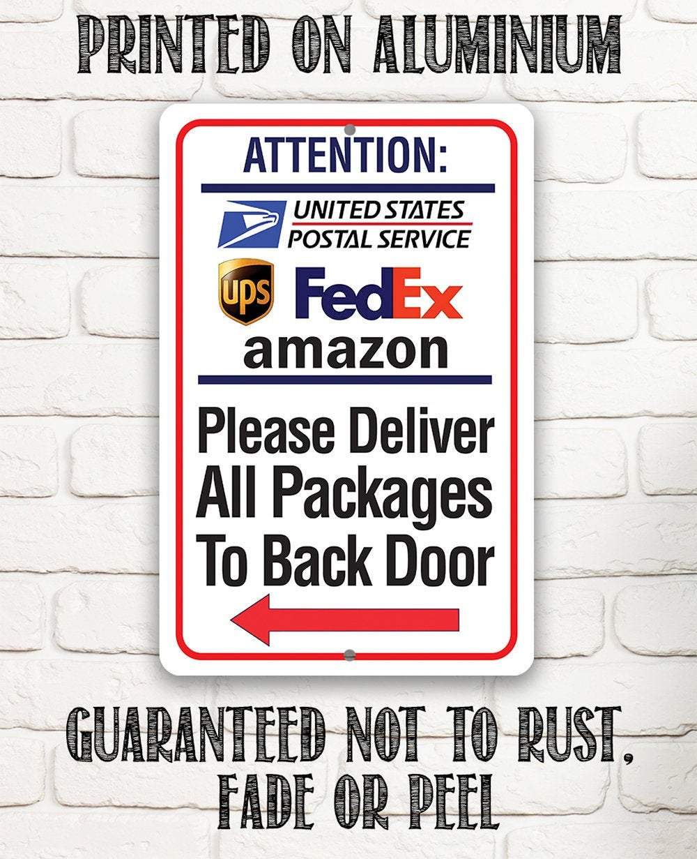 Postal Sign - Metal Sign