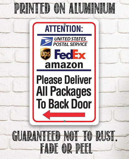 Postal Sign - Metal Sign