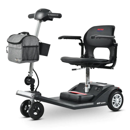 Metro Mobility Air Classic Electric 24V/12AH 250W Airline Approved Portable Folding Mobility Scooter, 265LBS (SAK96425)