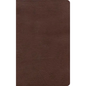 KJV Single-Column Personal Size Bible, Brown Leathertouch - Imitation Leather