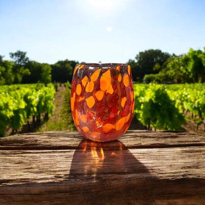 Mexican Artisan Shot Glass | Handmade Lava Design Ceramic