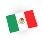 Mexico Country Flag - Custom LEGO® - Made Using a LEGO® Tile