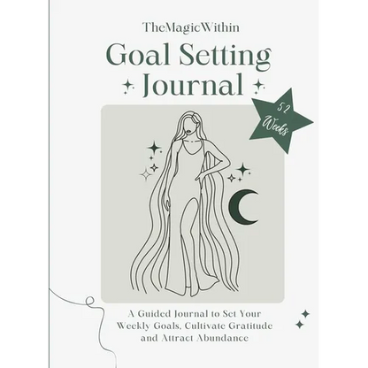 Goal Setting Journal: A Guided Journal to Set your Weekly Goals, Cultivate Gratitude and Attract Abundance - Paperback