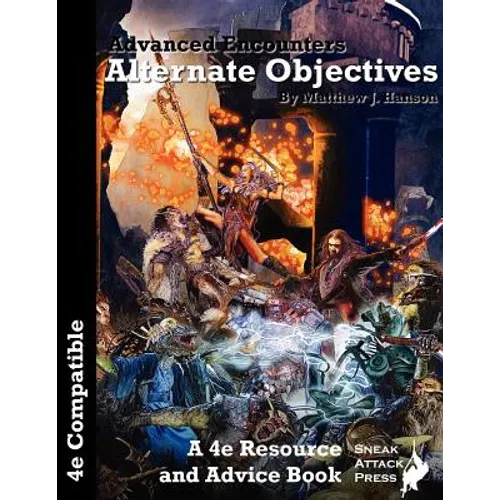 Advanced Encounters: Alternate Objectives (D&D 4e) - Paperback