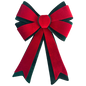 Grand Holiday Velour Bow