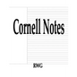 Cornell Notes: 100 Pages 8.5" X 11" - Paperback