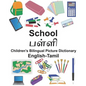 English-Tamil School Children's Bilingual Picture Dictionary - Paperback