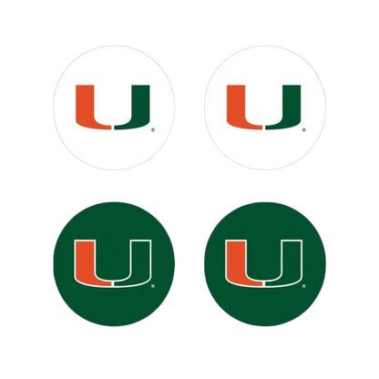 Miami Hurricanes Thumbgripz | Pack of 2 Pairs