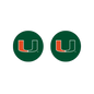 Miami Hurricanes Thumbgripz | Pack of 2 Pairs
