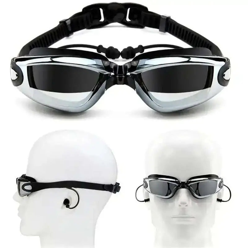 Mirrored Waterproof Swimming Goggles