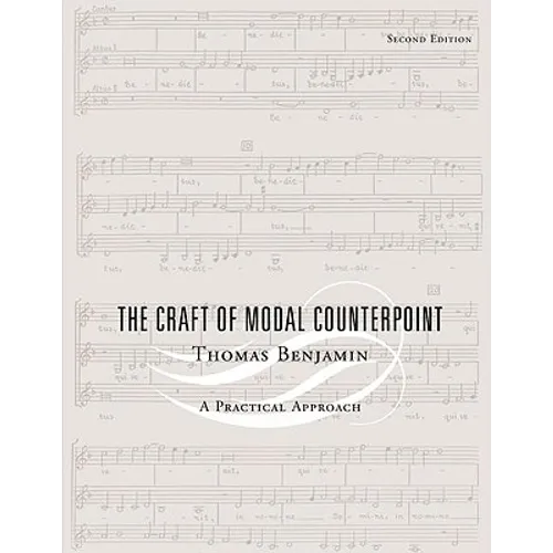 The Craft of Modal Counterpoint - Paperback