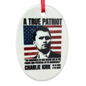 A True American Patriot Christmas Ornament - Honoring Charlie Kirk