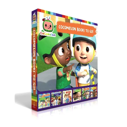 Cocomelon Books to Go! (Boxed Set): Ready for School!; Let's Meet the Doctor!; What Makes Me Happy; I Like My Name; Playdate with Cody; I'm a Firefigh - Paperback