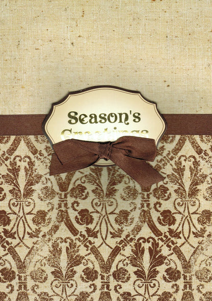 10 Count Handmade Christmas Cards - Paisley Brow