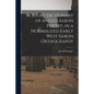 A Short Dictionary of Anglo-Saxon Poetry, in a Normalized Early West-Saxon Orthography - Paperback