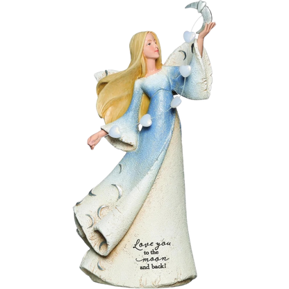 Angel Figurine - Love you to the Moon and Back